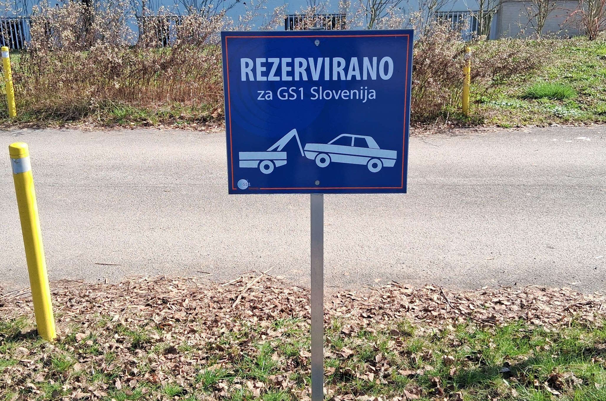 Znak: Rezervirano za GS1 Slovenija